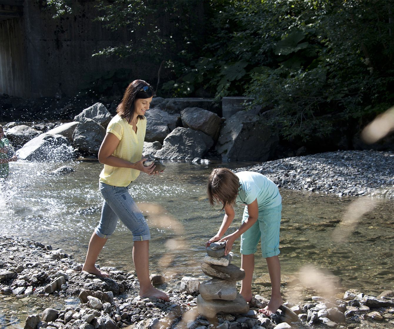 Am Wasser in den Hörnerdörfern
